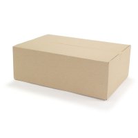 Faltkartons braun 1-wellig 600 x 400 x 200 mm