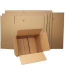 Faltkartons braun 1-wellig 520 x 330 x 200-400 mm