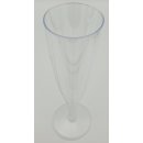 Champagnerkelch Sektglas einteilig PS 135 ml glasklar 10...
