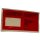 Lieferscheintaschen rot DIN lang 225 x 122  mm 250 Stück