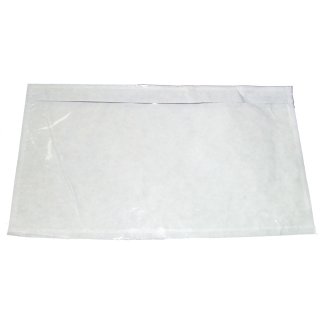 Begleitpapiertaschen transparent DIN lang 225 x 122  mm 1000 Stück