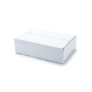 Faltkartons weiß 1-wellig 215 x 150 x 55 mm