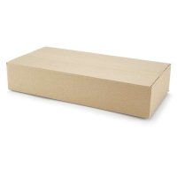 Faltkartons braun 1-wellig 420 x 200 x 80 mm