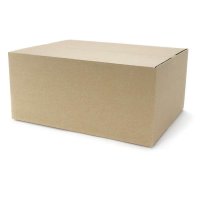 Faltkartons braun 1-wellig 450 x 350 x 200 mm