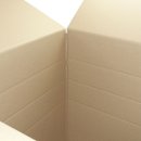 Faltkartons braun 1-wellig 660 x 500 x 300-620 mm Höhe variabel