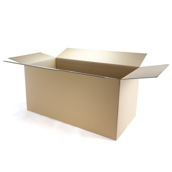 Faltkartons braun 2-wellig DHL 1200 x 600 x 600 mm variabel 300/450 mm