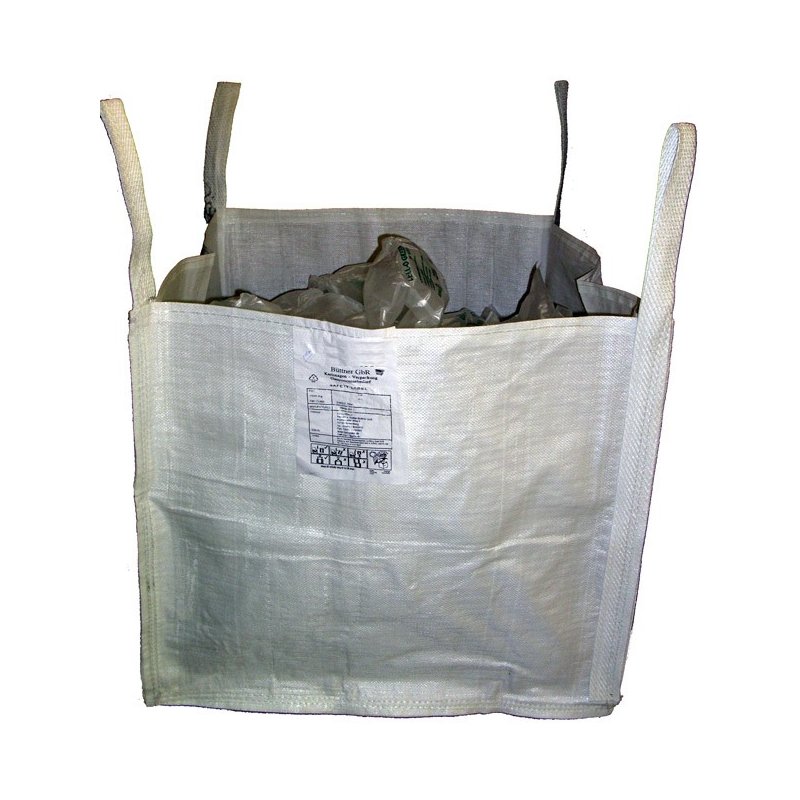 #52 ☀️ 4 Stück Big Bag 120 cm hoch 100 x 100 cm Bags BIGBAG Fibc 1000 kg Tragl 