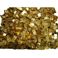 Beutelverschlüsse Verschlußclipse gold-matt 33...