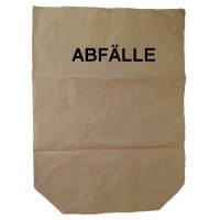 Papier-Müllbeutel 700 x 950 mm + 260 mm 2-fach...