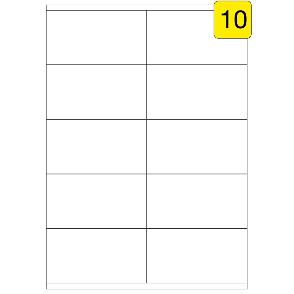 Lindner 802022 Preis-Etiketten – 1000 Stück – Format 25 X 30 Mm – Klein, Selbstklebend – Ideal Für Auszeichnung & Beschriftung