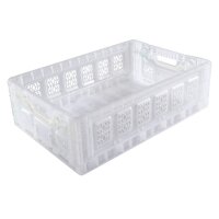 Klappboxen 600 x 400 x 230 mm transparent durchbrochen...