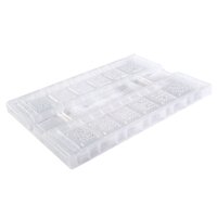 Klappboxen 600 x 400 x 230 mm transparent durchbrochen...