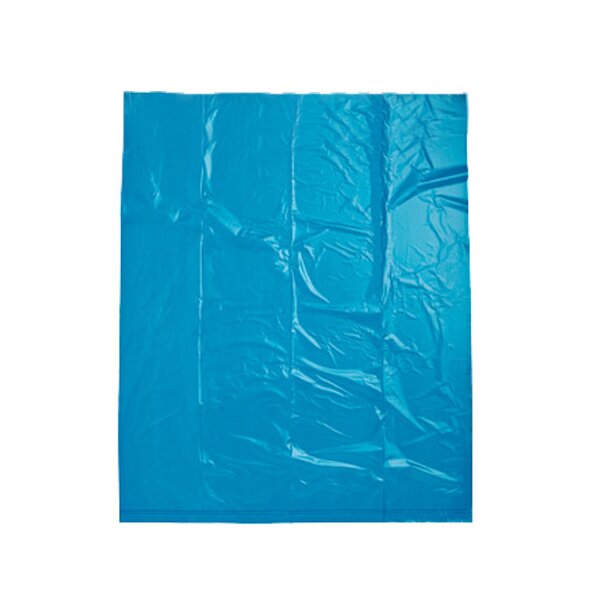 Müllbeutel Müllsack 240 Liter 48 my blau 650 + 550 x 1350 mm T70 100 Stück