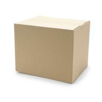 2040 Stück Faltkartons braun 1-wellig 250 x 200 x 200 mm