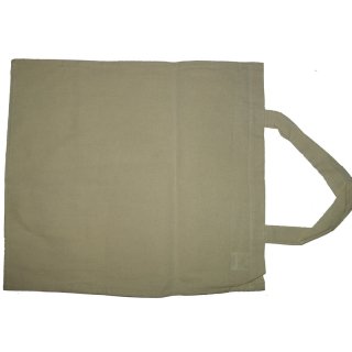 Baumwolltragetaschen 38 x 42 cm naturfarben unbedruckt mit Henkel VE 5 Stück