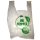 Hemdchentragetaschen Bio-Shopper 270 + 140 x 500 mm natur 50 Stück