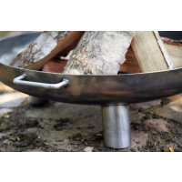 Feuerschale Bali massiv Naturstahl Durchmesser 100 cm