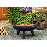 Feuerschale Polo massiv Naturstahl Durchmesser 70 cm