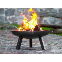 Feuerschale Polo massiv Naturstahl Durchmesser 80 cm