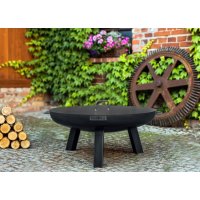 Feuerschale Polo massiv Naturstahl Durchmesser 80 cm