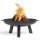 Feuerschale Polo massiv Naturstahl Durchmesser 80 cm