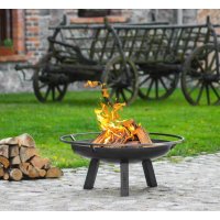 Feuerschale Porto massiv Naturstahl Durchmesser 60 cm