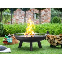 Feuerschale Porto massiv Naturstahl Durchmesser 60 cm