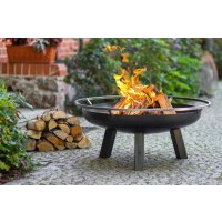 Feuerschale Porto massiv Naturstahl Durchmesser 70 cm