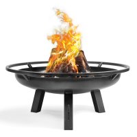 Feuerschale Porto massiv Naturstahl Durchmesser 100 cm