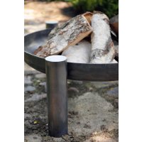 Feuerschale Palma massiv Naturstahl Durchmesser 80 cm