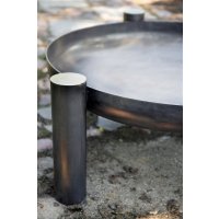 Feuerschale Palma massiv Naturstahl Durchmesser 80 cm