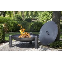 Feuerschale Palma massiv Naturstahl Durchmesser 80 cm