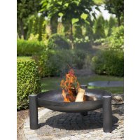 Feuerschale Palma massiv Naturstahl Durchmesser 80 cm