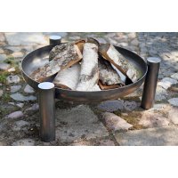 Feuerschale Palma massiv Naturstahl Durchmesser 80 cm