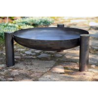 Feuerschale Palma massiv Naturstahl Durchmesser 80 cm