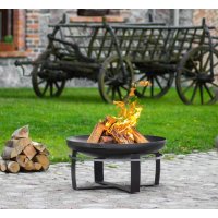 Feuerschale Viking massiv Naturstahl Durchmesser 70 cm