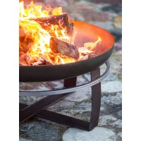 Feuerschale Viking massiv Naturstahl Durchmesser 70 cm