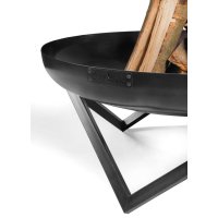 Feuerschale Santiago massiv Naturstahl Durchmesser 60 cm
