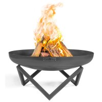 Feuerschale Santiago massiv Naturstahl Durchmesser 60 cm