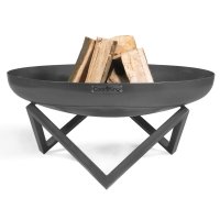 Feuerschale Santiago massiv Naturstahl Durchmesser 80 cm