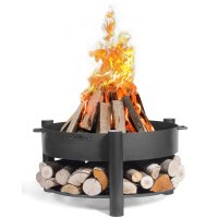 Feuerschale Montana massiv Naturstahl Durchmesser 80 cm