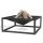 Feuerschale Square massiv Naturstahl 70 x 70 cm