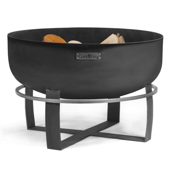 Feuerschale Viking XXL massiv Naturstahl Durchmesser 80 cm