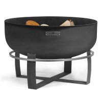 Feuerschale Viking XXL massiv Naturstahl Durchmesser 80 cm