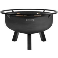 Feuerschale Porto XXL massiv Naturstahl Durchmesser 80 cm