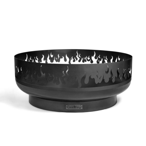 Feuerschale Fire massiv Naturstahl Durchmesser 80 cm