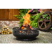 Feuerschale Boston massiv Naturstahl Durchmesser 80 cm