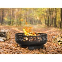 Feuerschale Boston massiv Naturstahl Durchmesser 80 cm