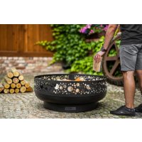 Feuerschale Boston massiv Naturstahl Durchmesser 80 cm