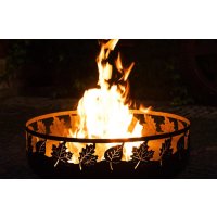 Feuerschale Toronto massiv Naturstahl Durchmesser 80 cm